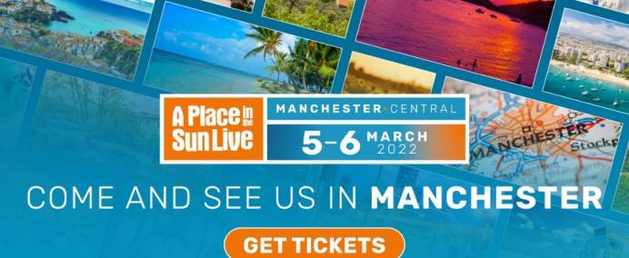 A Place in the Sun Live eiendomsutstilling 5. og 6. mars i Manchester: bli med oss og finn din eiendom i utlandet!