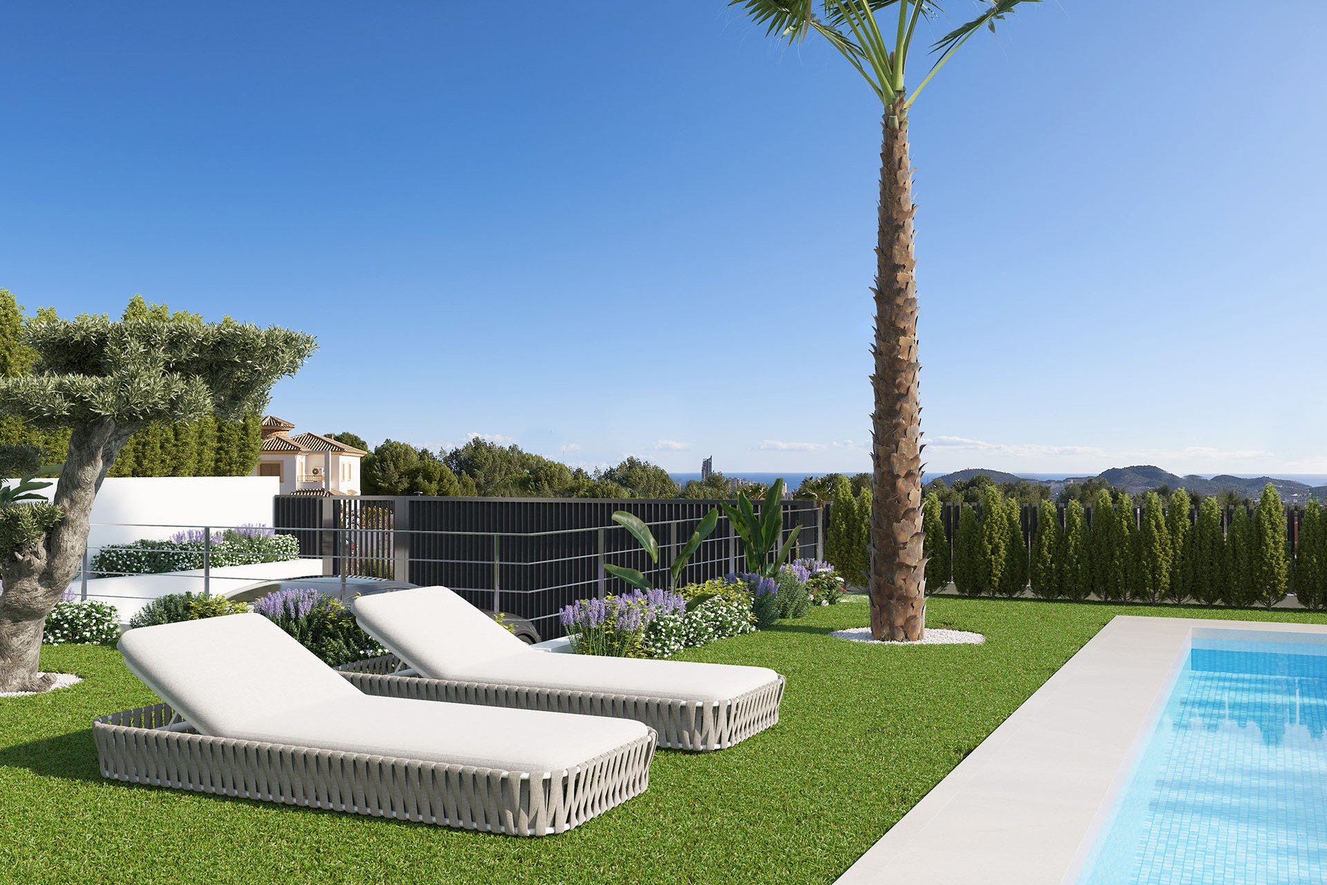New - Detached Villa - Finestrat - Sierra Cortina - Golf Bahia