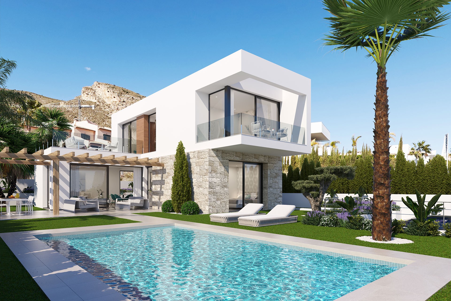 New - Detached Villa - Finestrat - Sierra Cortina - Golf Bahia