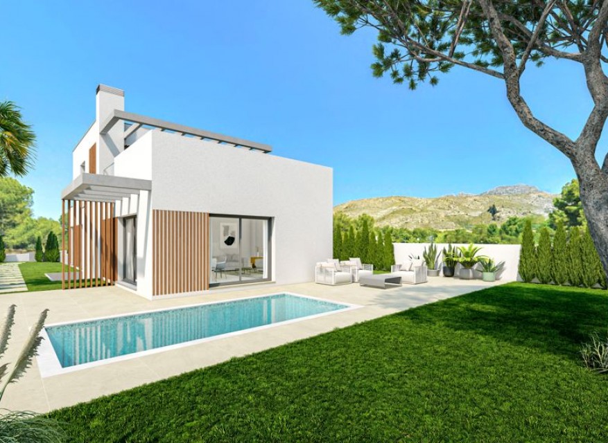 New - Detached Villa - Finestrat - Sierra Cortina - Golf Bahia