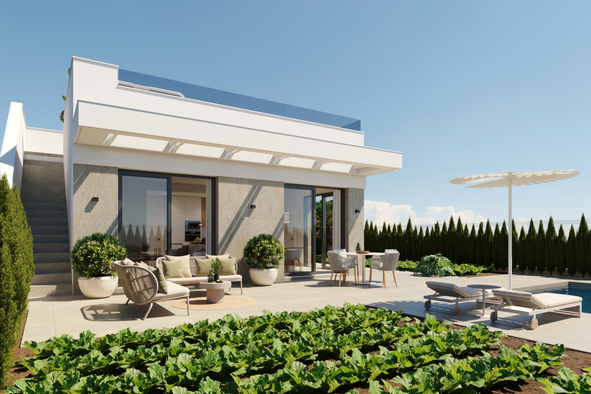 New - Detached Villa - Fuenté Alamo - Hacienda del Alamo Golf Resort