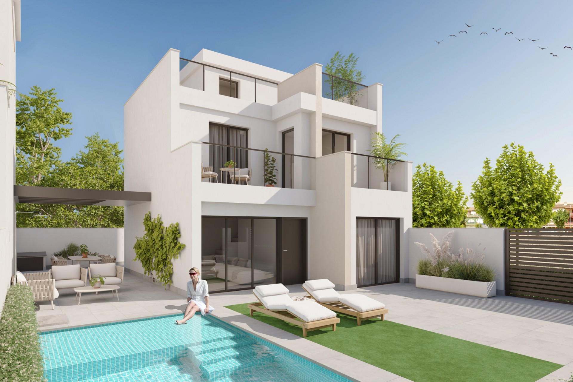 New - Detached Villa - Los Alcazares - Los Alcazares - Town
