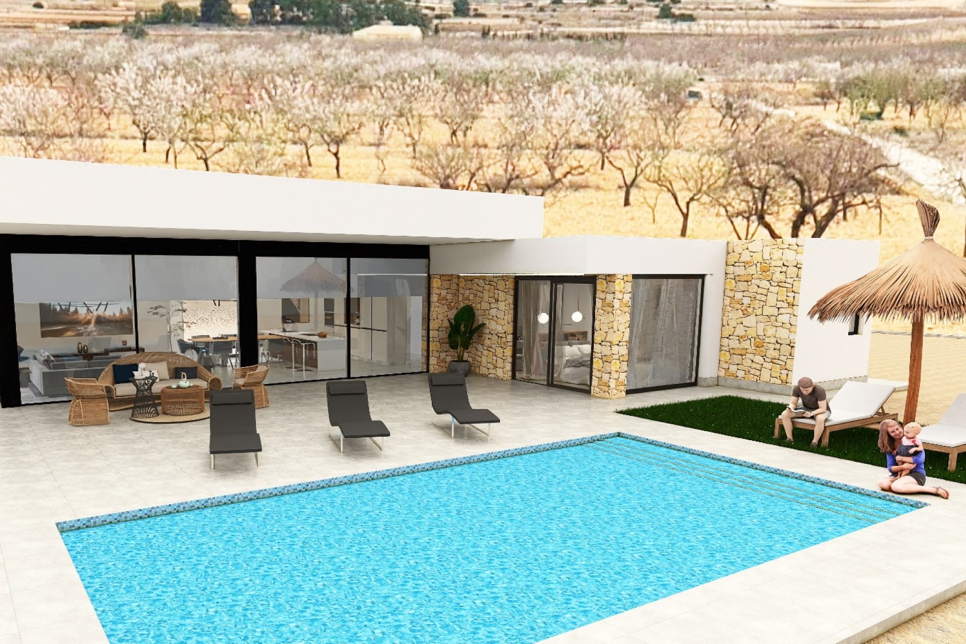 New - Detached Villa - Pinoso - Pinoso - Country