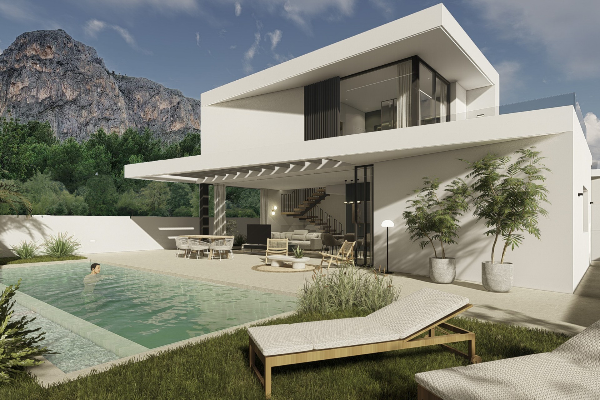 New - Detached Villa - Polop - Polop - Town