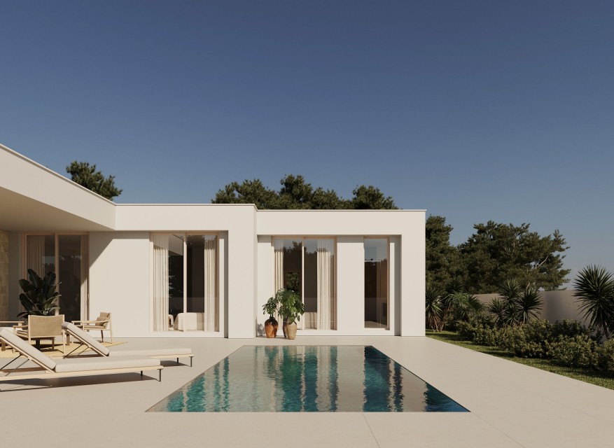 New - Detached Villa - Polop - Polop - Town