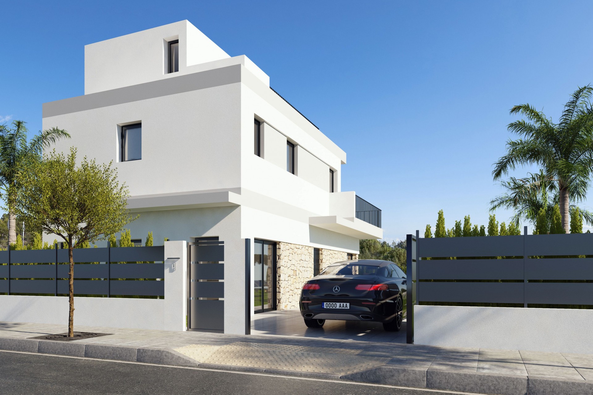 New - Detached Villa - San Miguel de Salinas - San Miguel - Town