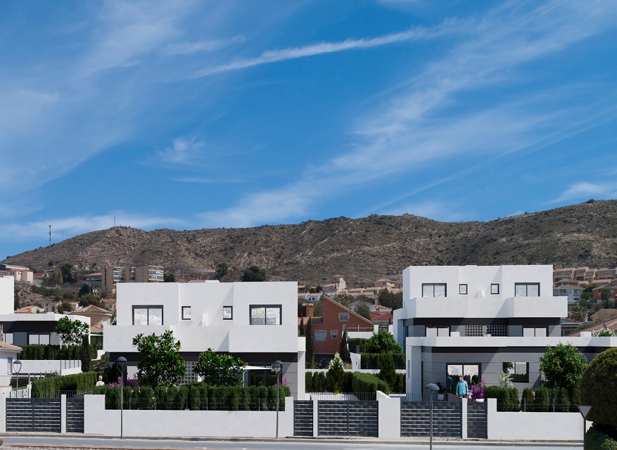 New - Semi Detached Villa - Busot - Urb Valle Dorado