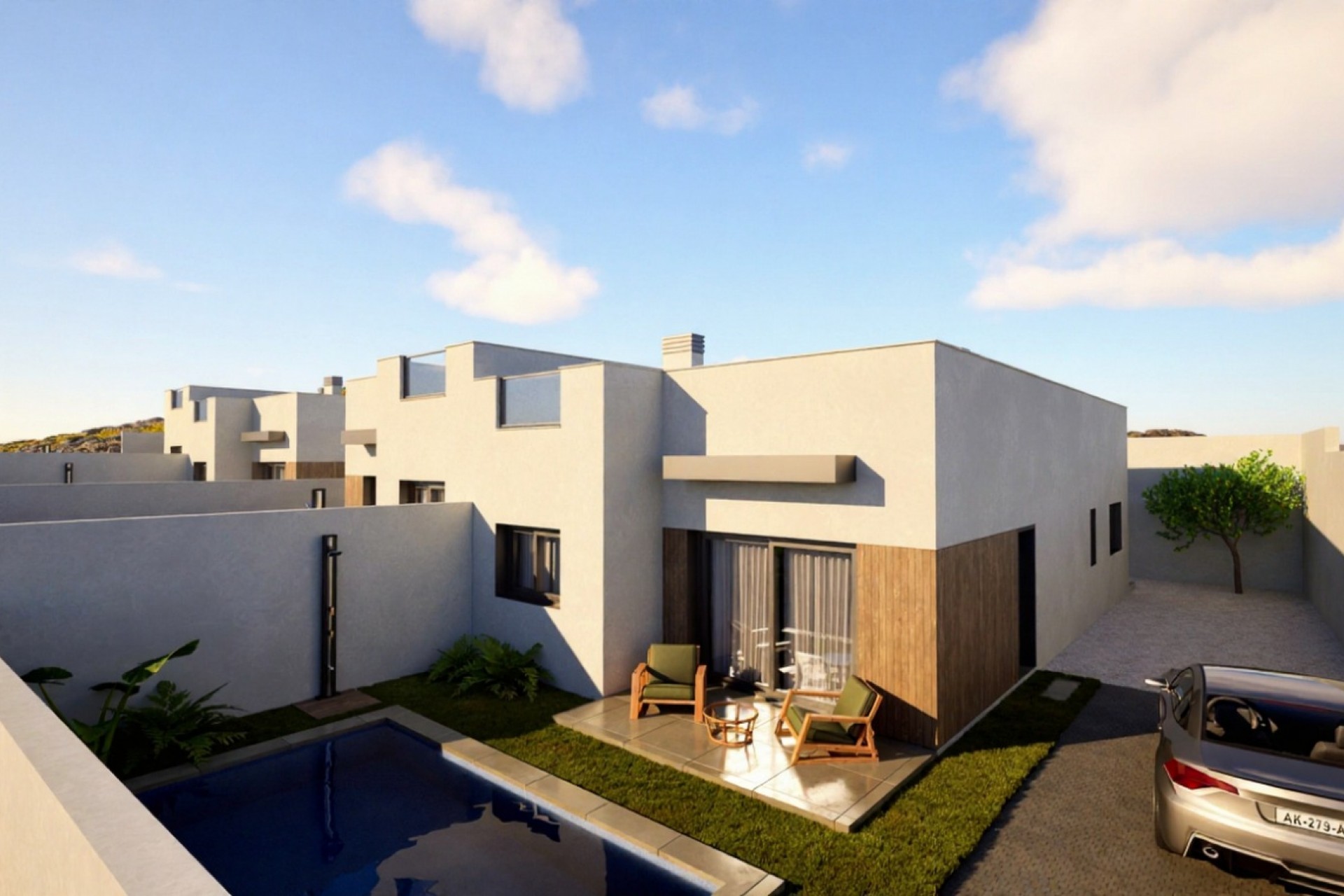New - Semi Detached Villa - Mazarrón