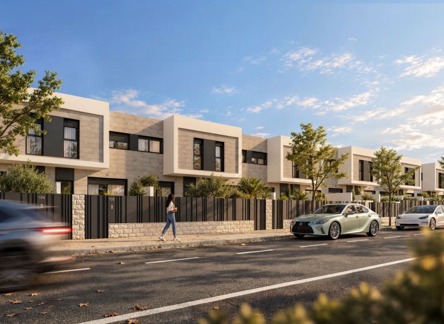 New - Townhouse - Mutxamel - Mutxamel - Town
