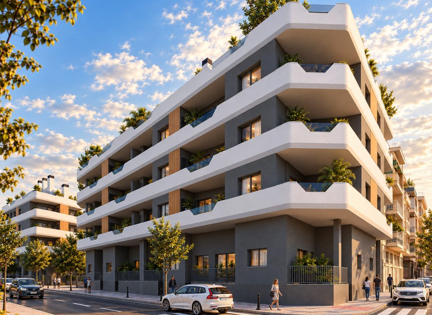 Nieuw - Appartement - Santa Pola - Santa Pola - Stad