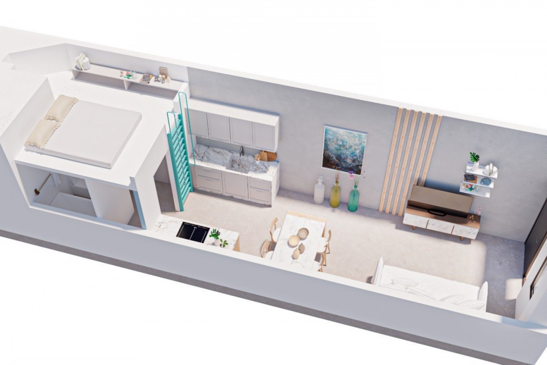 Nieuw - Studio - Pilar de La Horadada - Pilar de La Horadada - Stad
