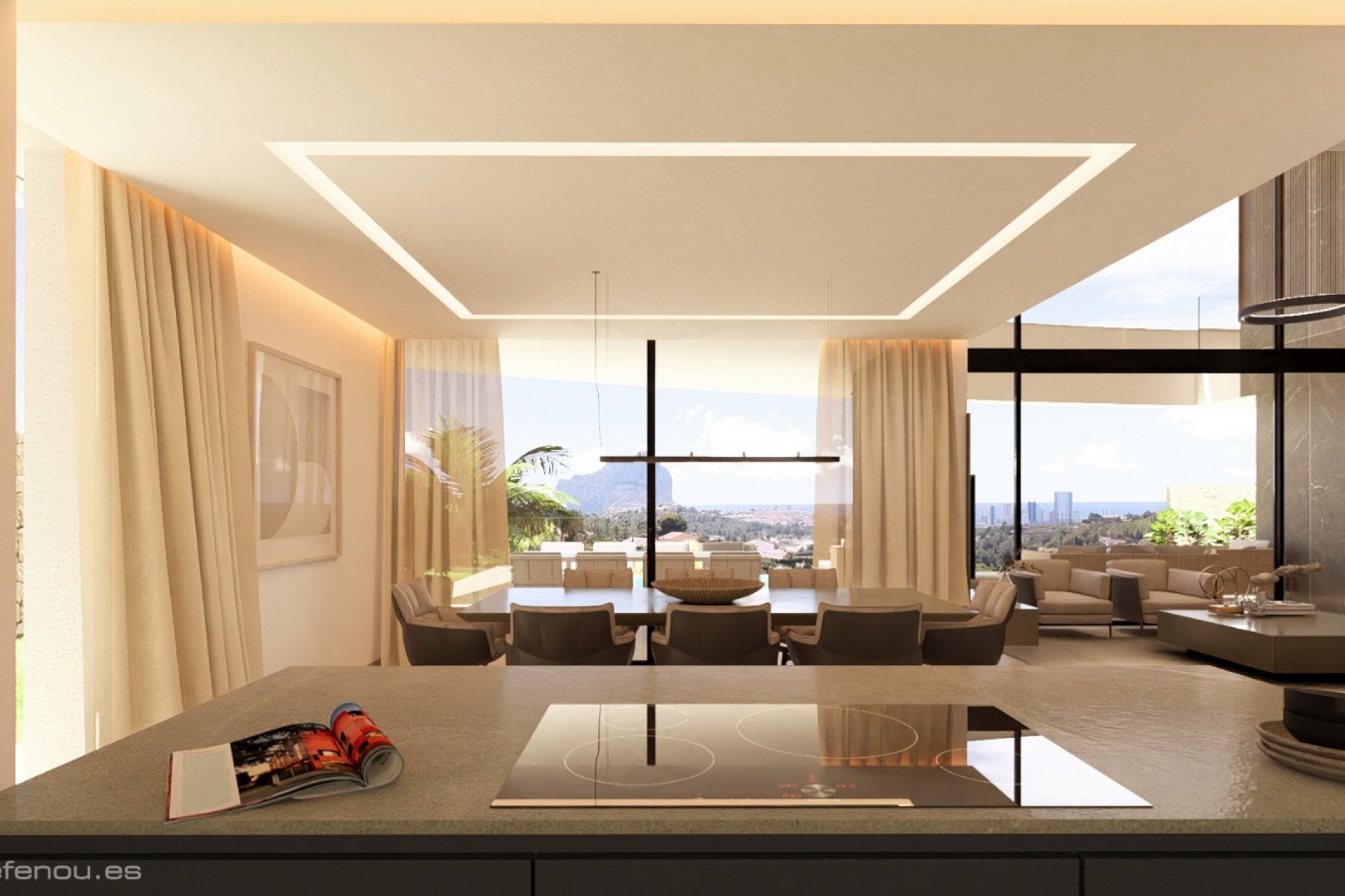 Nieuw - Vrijstaande Villa - Calpe - Partida Empedrola