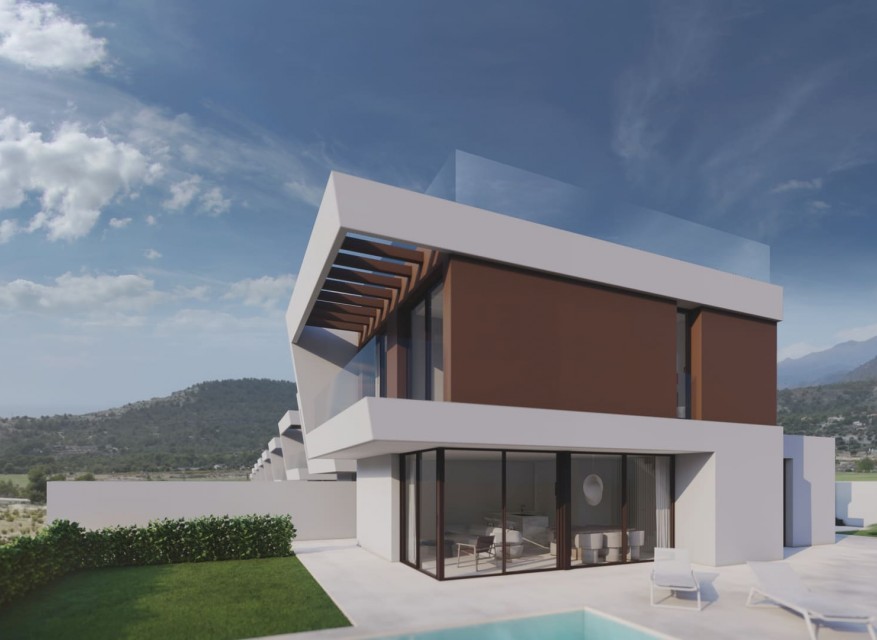 Nieuw - Vrijstaande Villa - Finestrat - Balcon de Finestrat - Tierra Marina