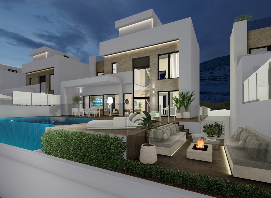 Nieuw - Vrijstaande Villa - Finestrat - Balcon de Finestrat - Tierra Marina