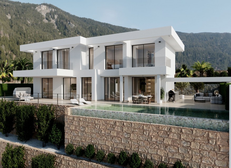 Nieuw - Vrijstaande Villa - Finestrat - Sierra Cortina - Golf Bahia