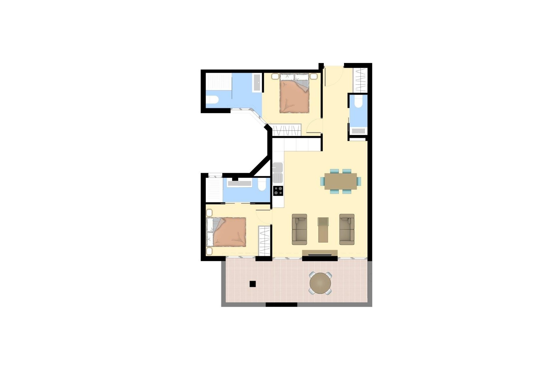 Nouveau - Appartement - Formentera del Segura - Formentera - Village