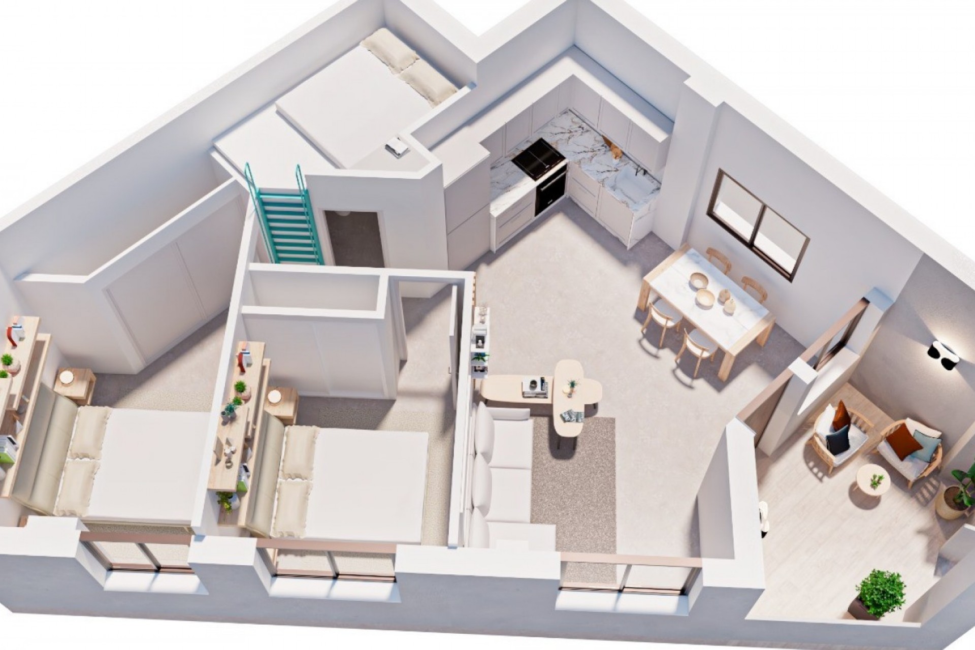 Nouveau - Appartement - Pilar de La Horadada - Pilar de La Horadada - Ville