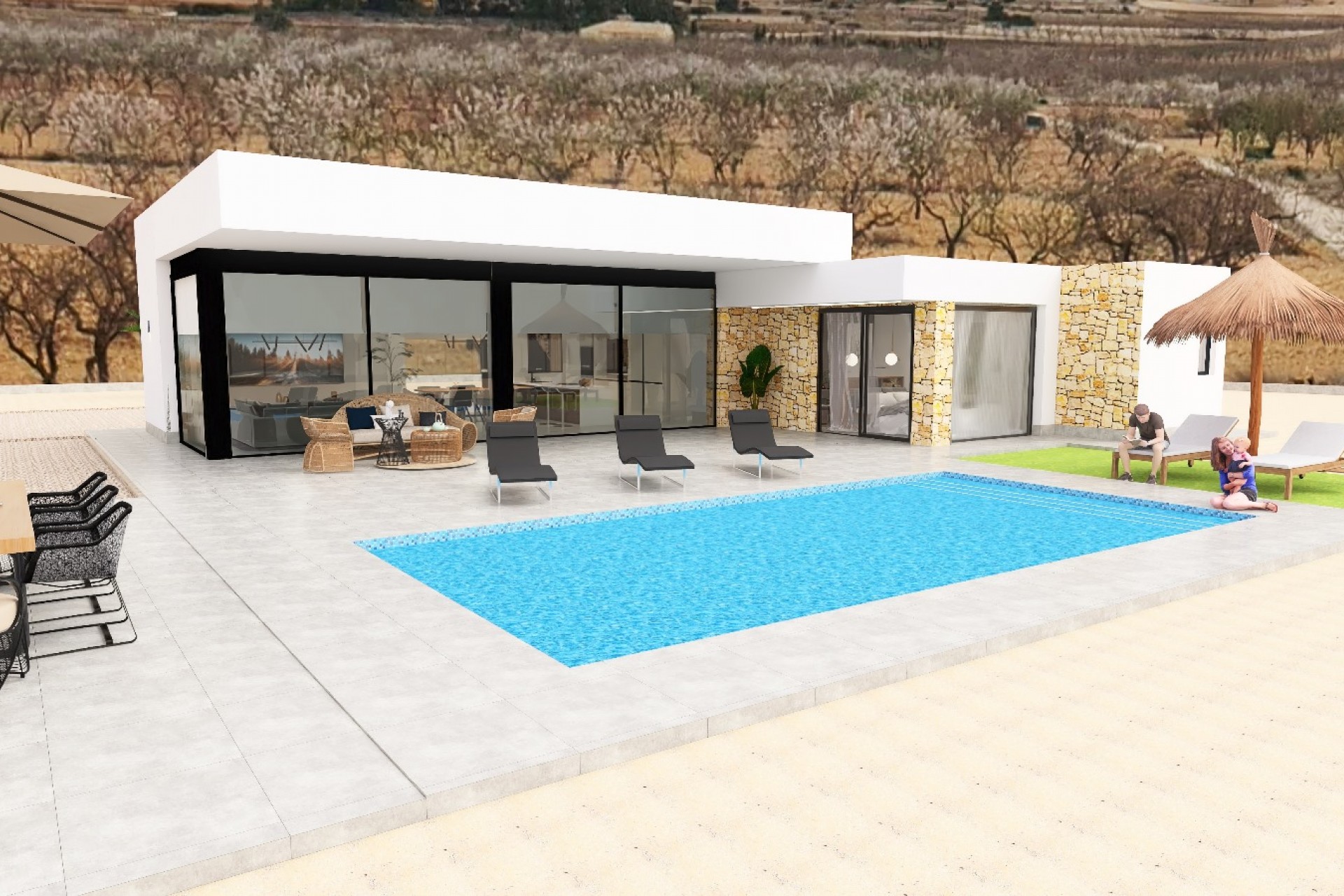 Nouveau - Villa - Pinoso - Pinoso - Domaine