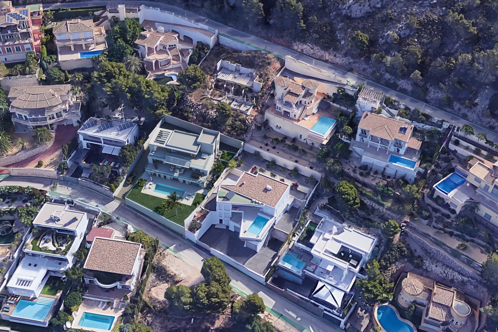 Nye - Frittliggende Villa - Altea - Altea Hills