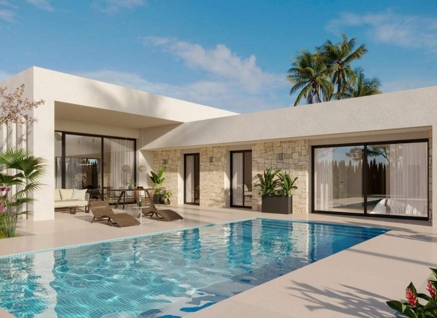 Nye - Frittliggende Villa - Aspe - Aspe - Felt