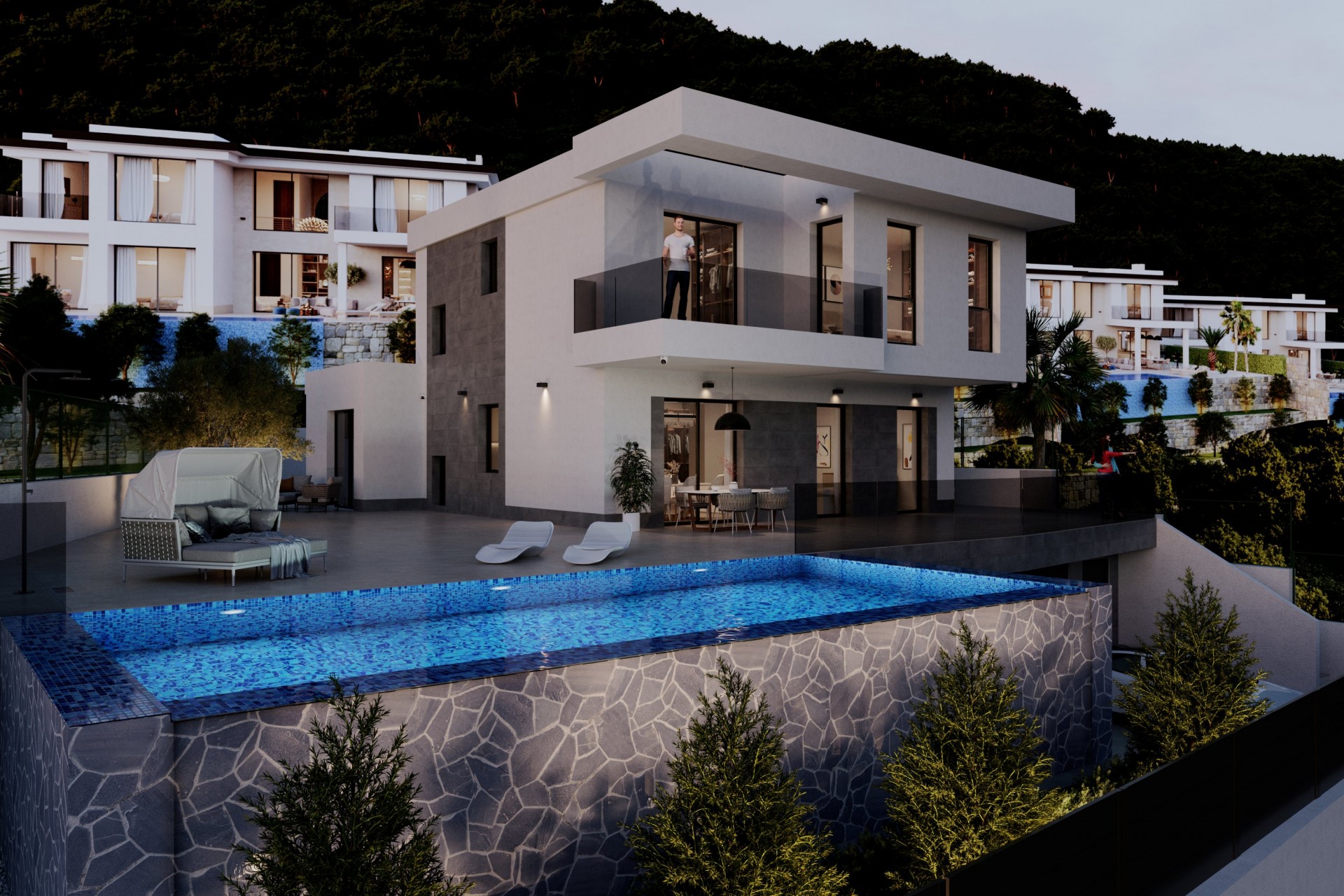 Nye - Frittliggende Villa - Finestrat - Sierra Cortina - Golf Bahia