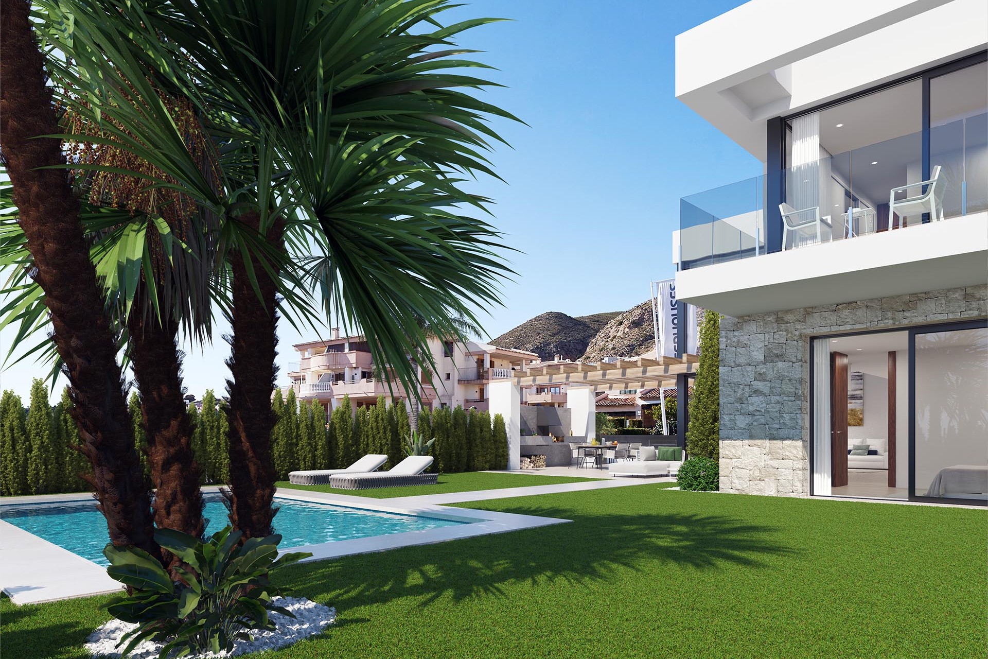 Nye - Frittliggende Villa - Finestrat - Sierra Cortina - Golf Bahia