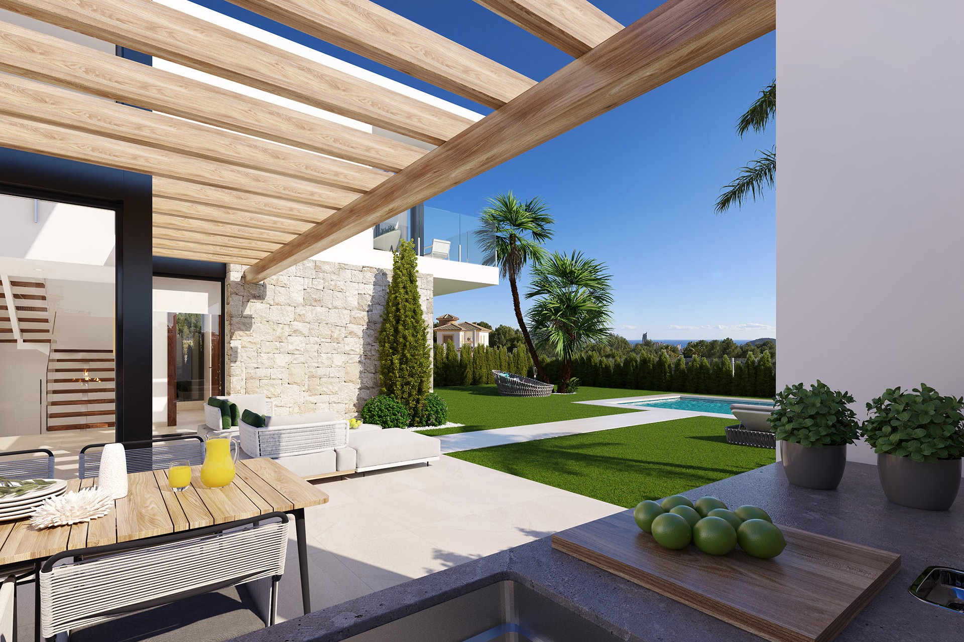 Nye - Frittliggende Villa - Finestrat - Sierra Cortina - Golf Bahia