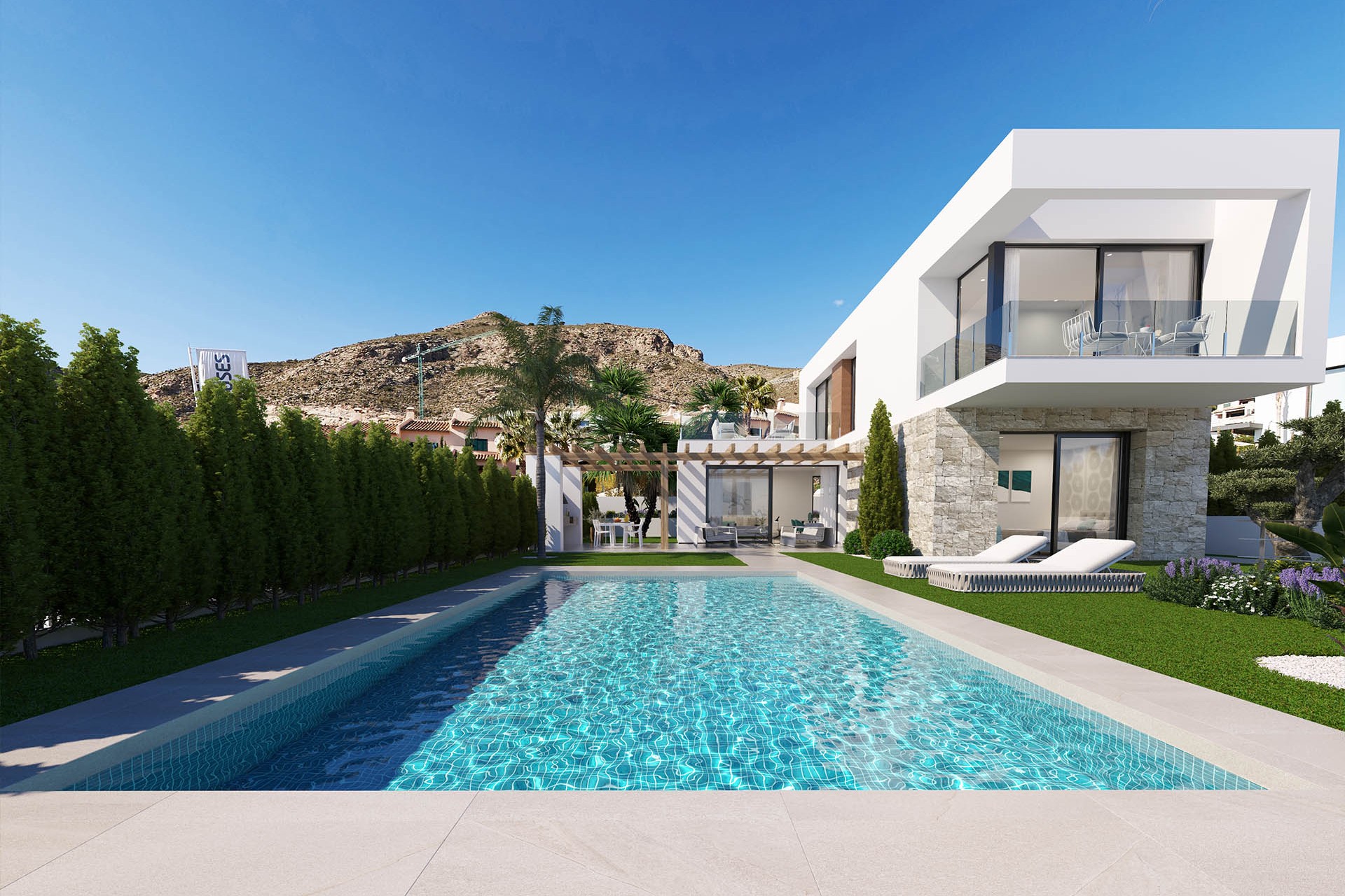Nye - Frittliggende Villa - Finestrat - Sierra Cortina - Golf Bahia