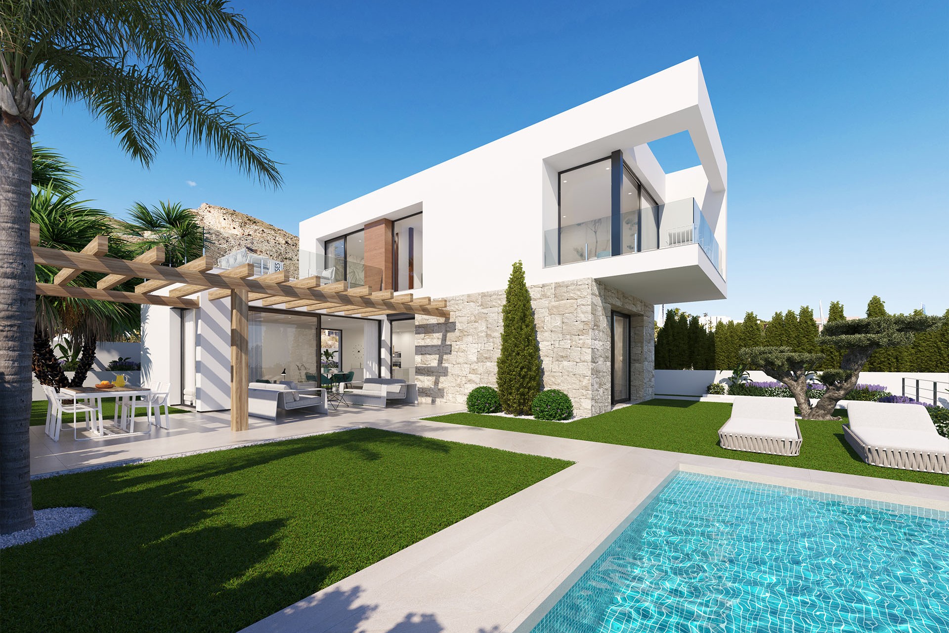 Nye - Frittliggende Villa - Finestrat - Sierra Cortina - Golf Bahia
