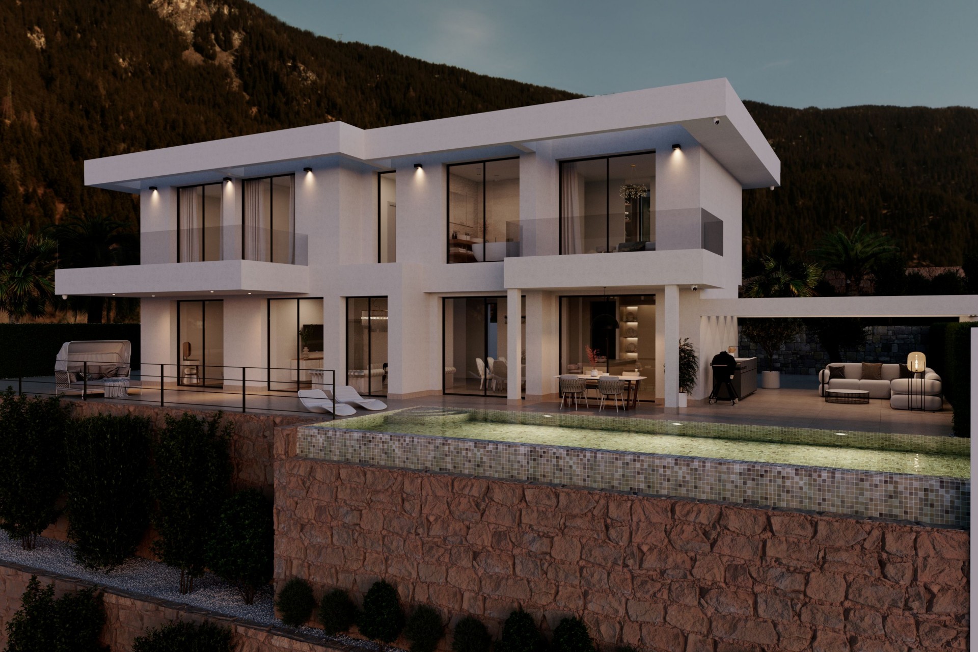 Nye - Frittliggende Villa - Finestrat - Sierra Cortina - Golf Bahia