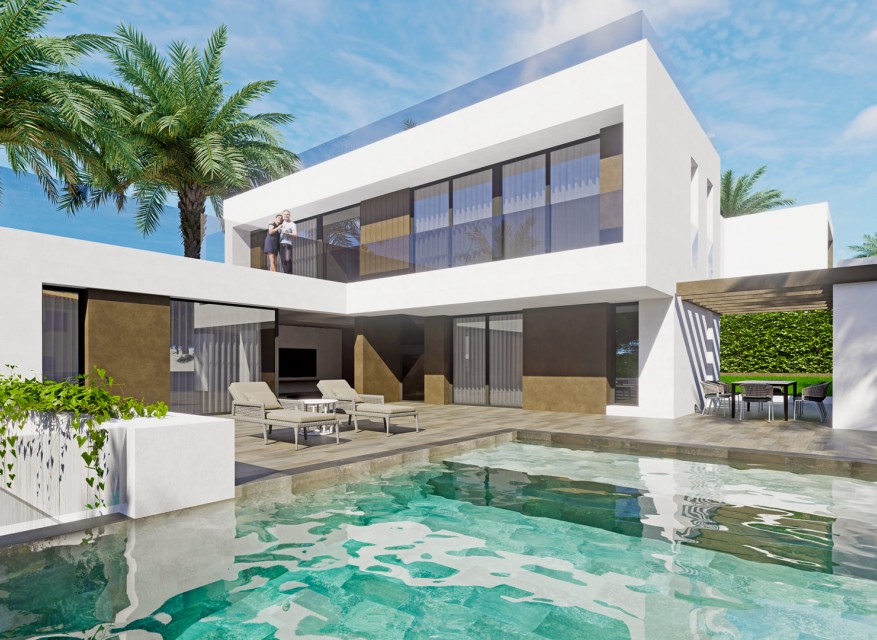 Nye - Frittliggende Villa - Finestrat - Sierra Cortina - Golf Bahia