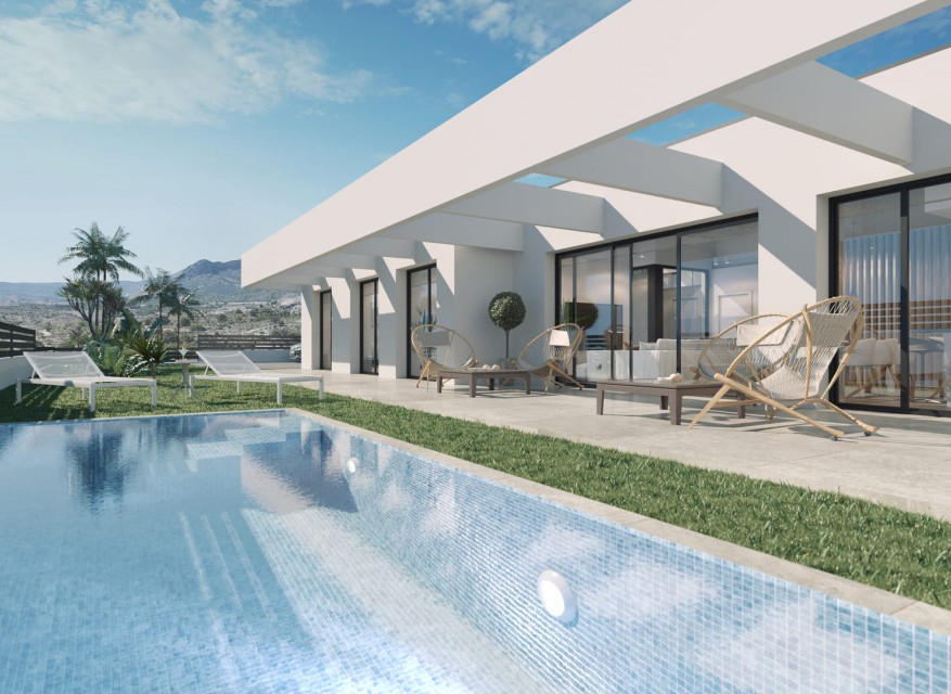 Nye - Frittliggende Villa - Finestrat - Sierra Cortina - Golf Bahia