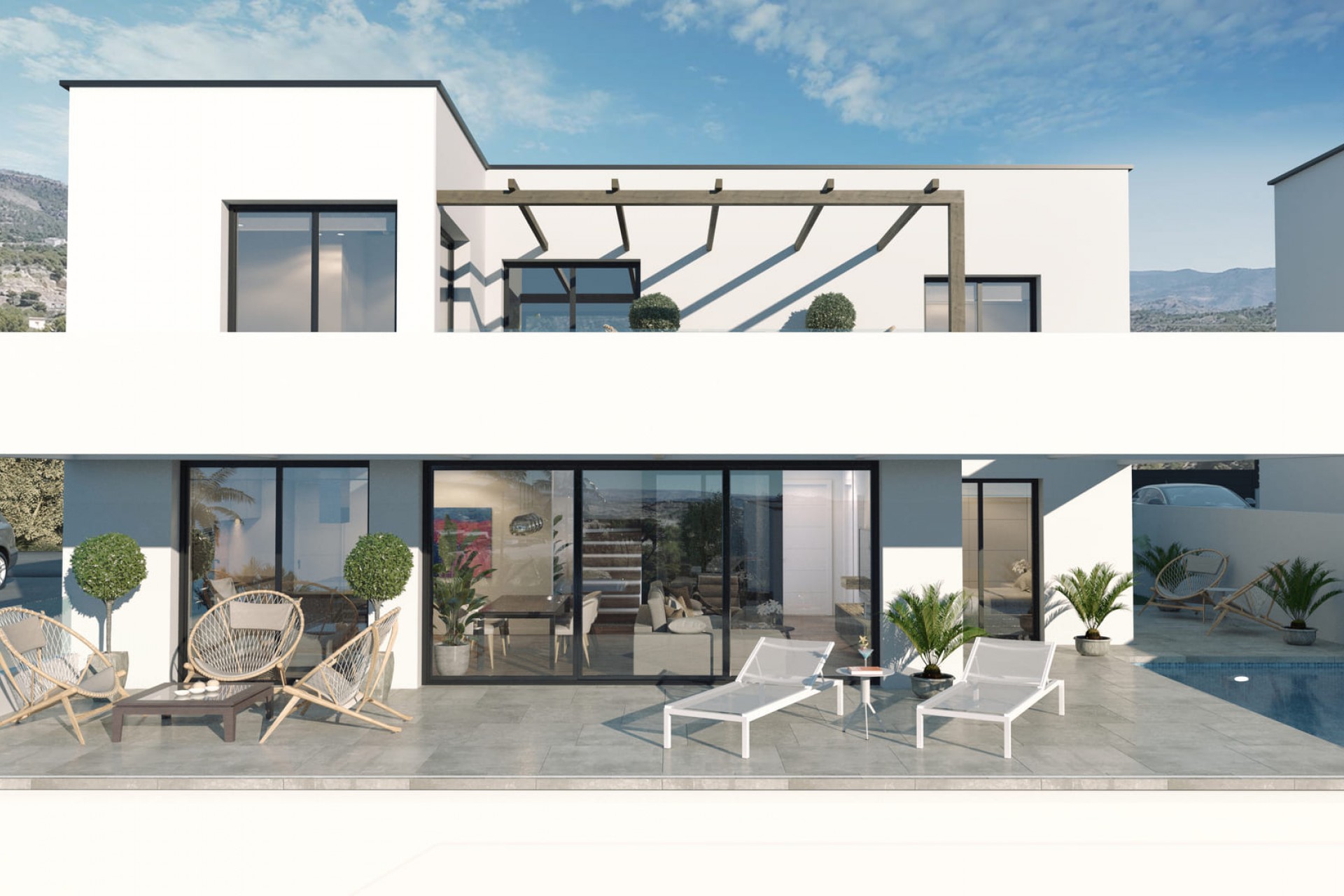 Nye - Frittliggende Villa - Finestrat - Sierra Cortina - Golf Bahia