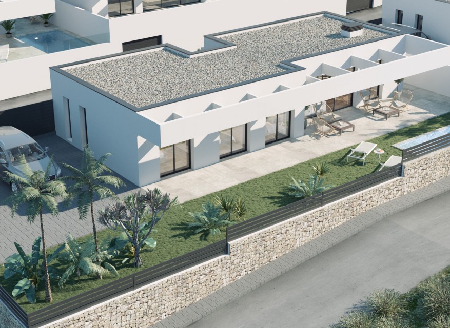 Nye - Frittliggende Villa - Finestrat - Sierra Cortina - Golf Bahia