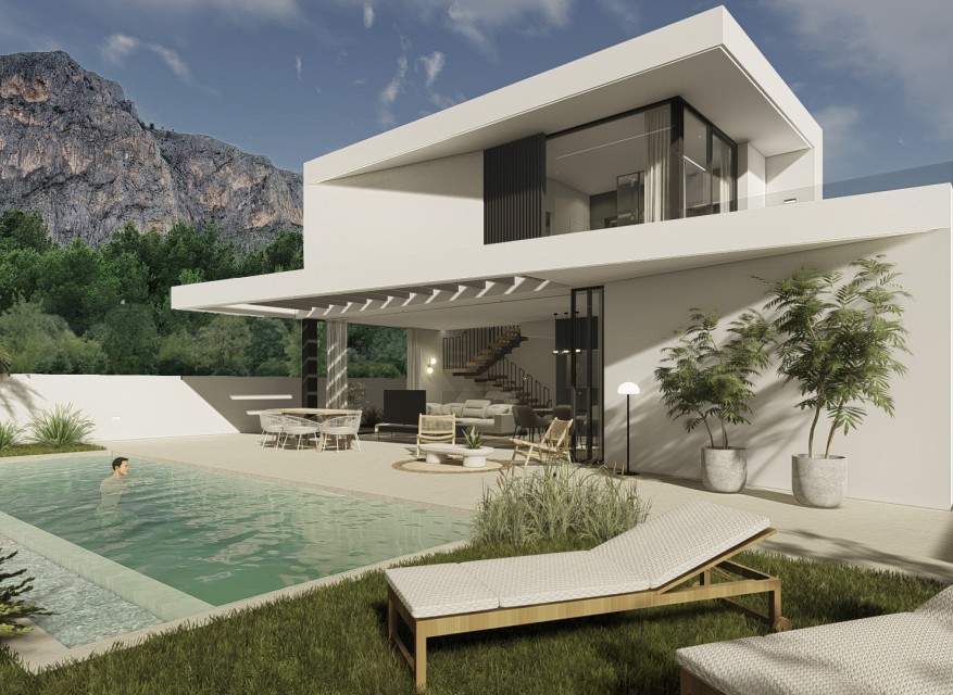 Nye - Frittliggende Villa - Polop - Polop - By