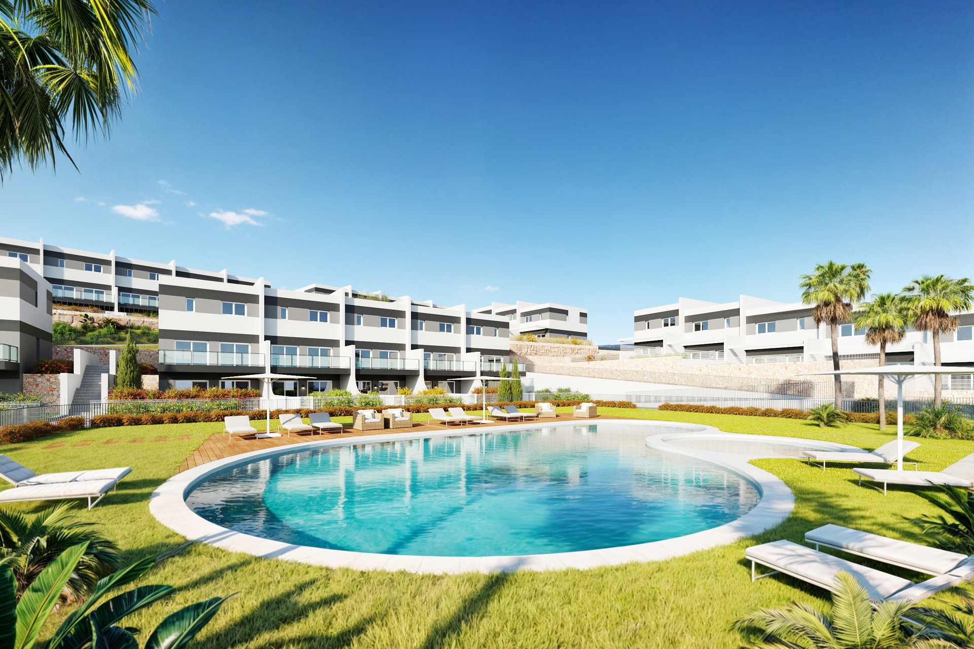 Nye - Rekkehus - Finestrat - Balcon de Finestrat - Tierra Marina