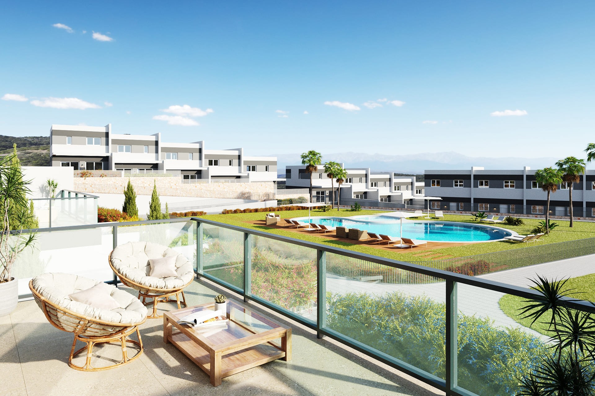 Nye - Rekkehus - Finestrat - Balcon de Finestrat - Tierra Marina