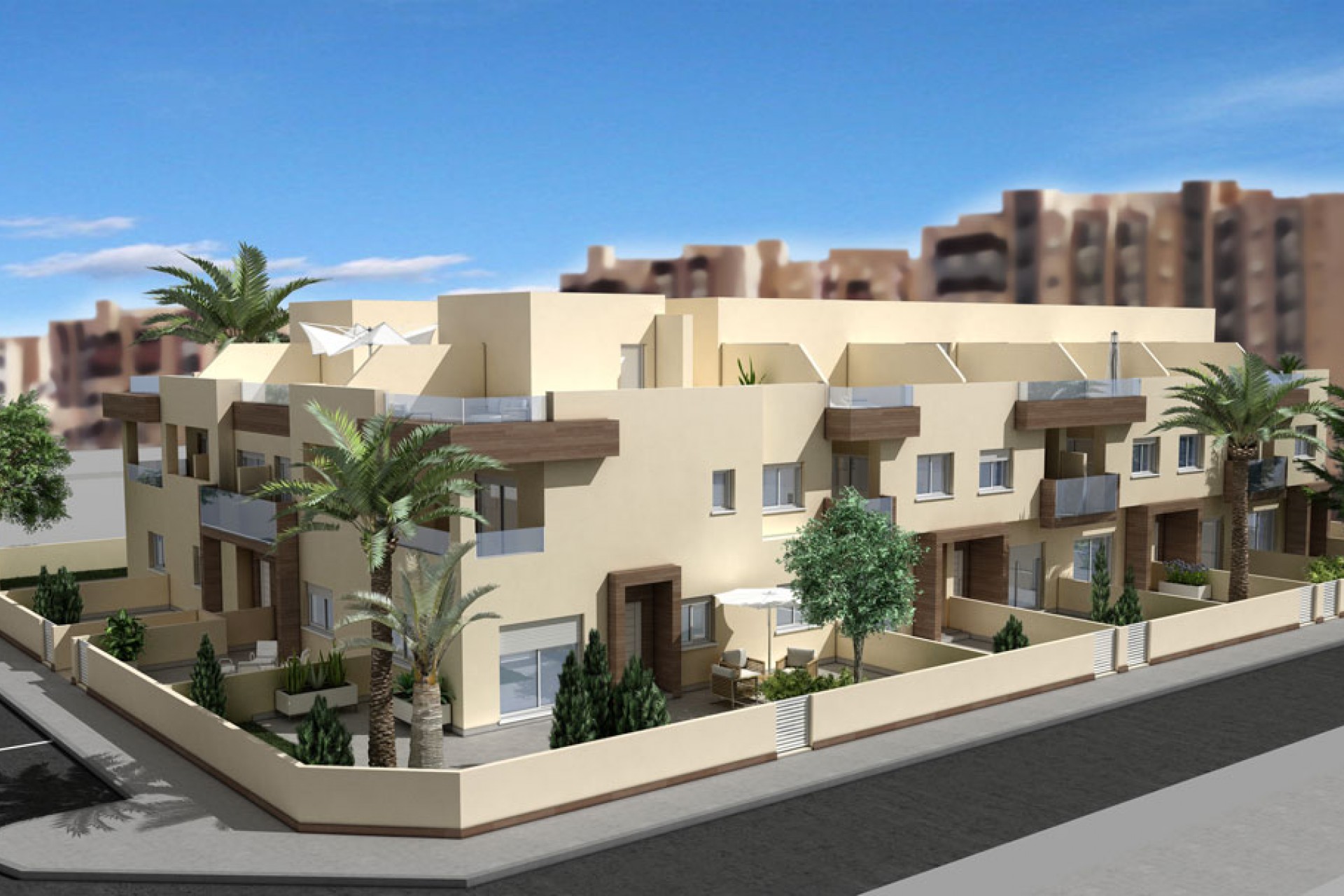 Nye - Rekkehus - La Manga del Mar Menor - La Manga - Strip