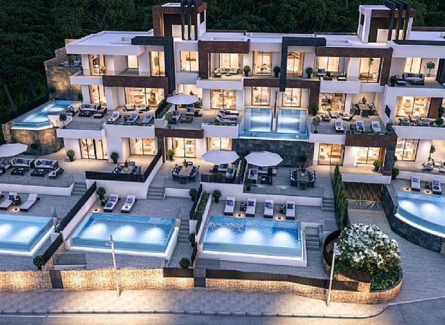 Nye - Rekkehus - La Vila Joiosa - Villajoyosa - By