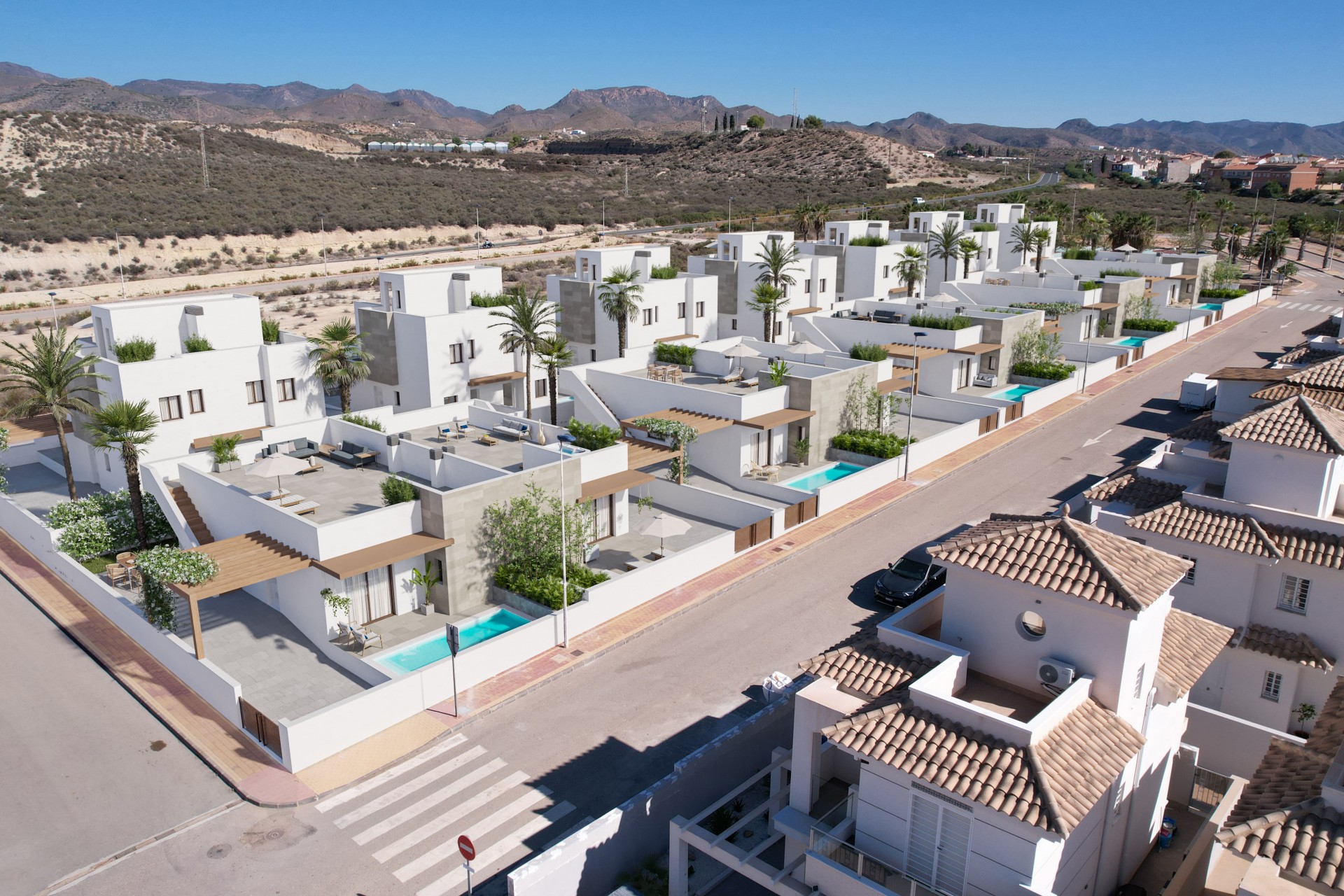 Nye - Rekkehus - Mazarrón - Playa Negra