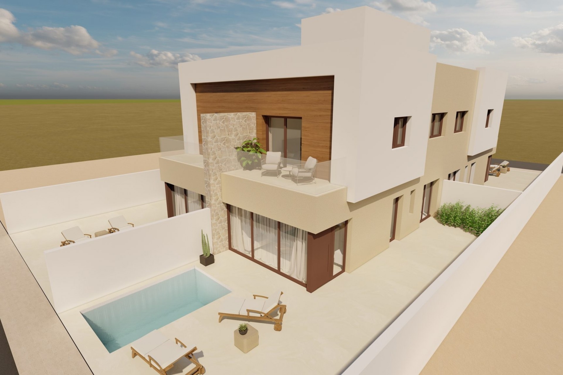 Nye - Rekkehus - San Javier - San Javier - Byen