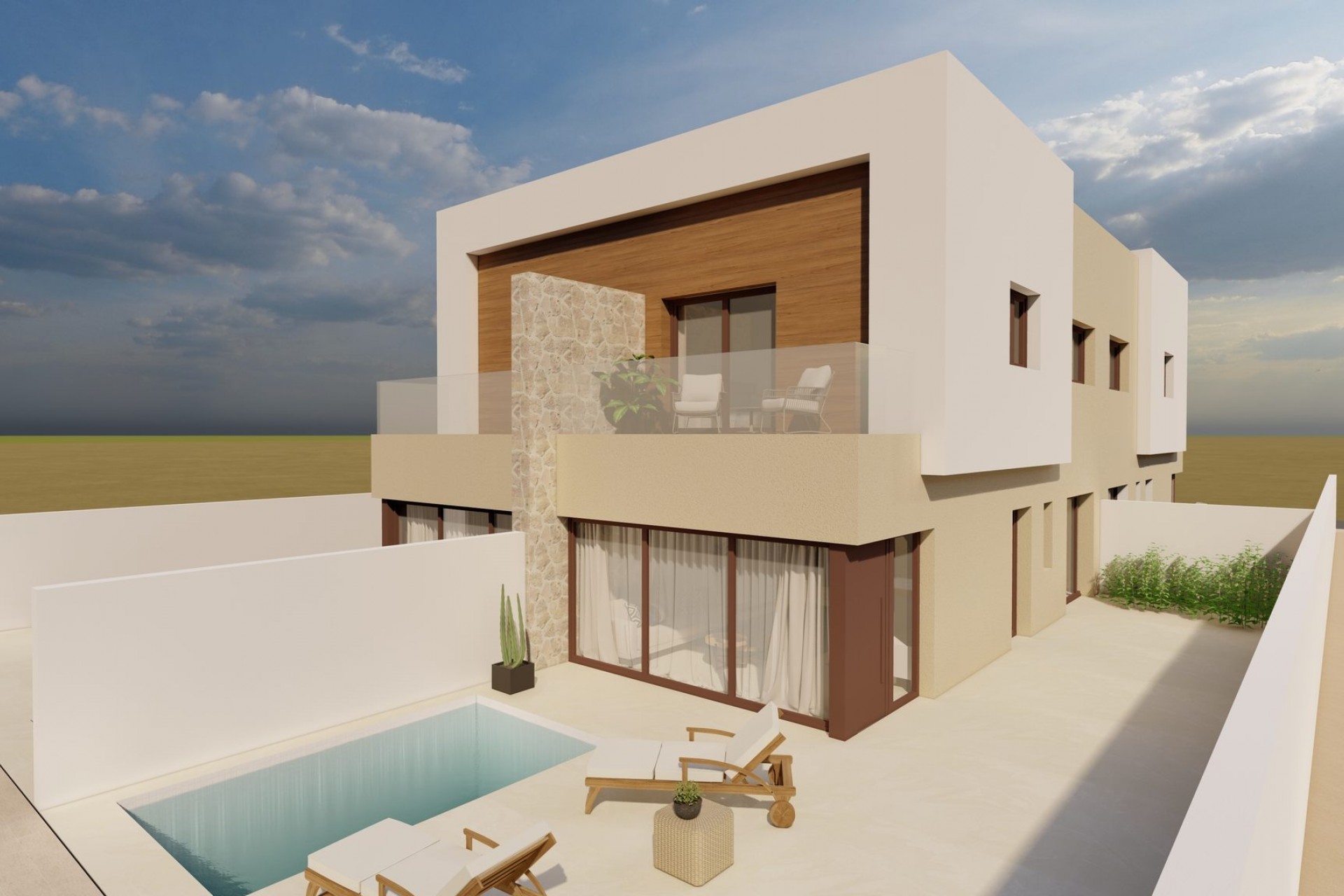 Nye - Rekkehus - San Javier - San Javier - Byen