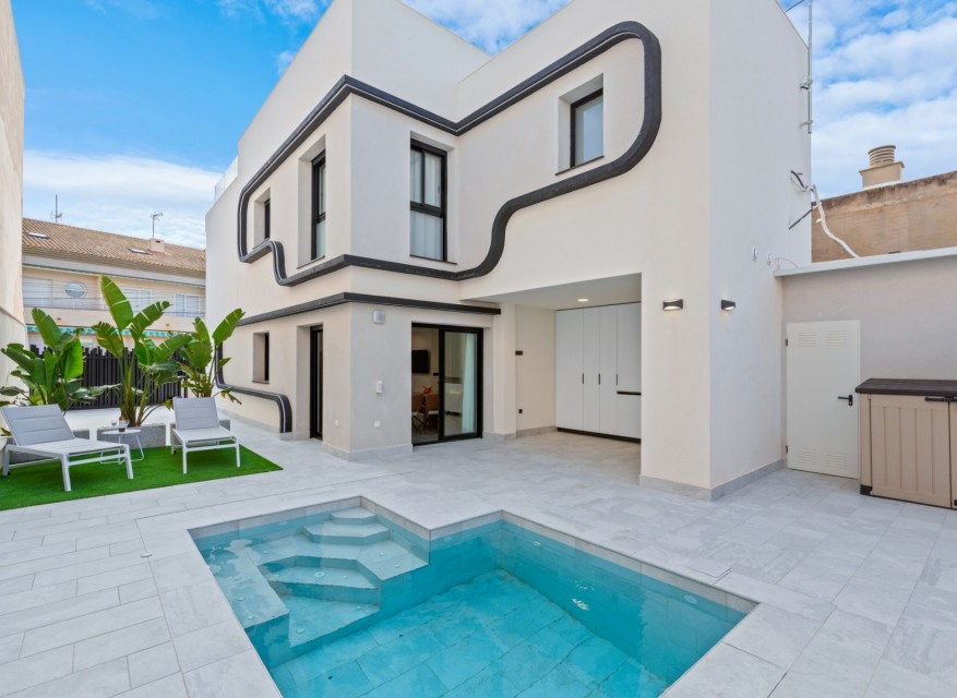 Re-Sale - Semi Detached Villa - Torre de La Horadada - Torre de La Horadada - Town