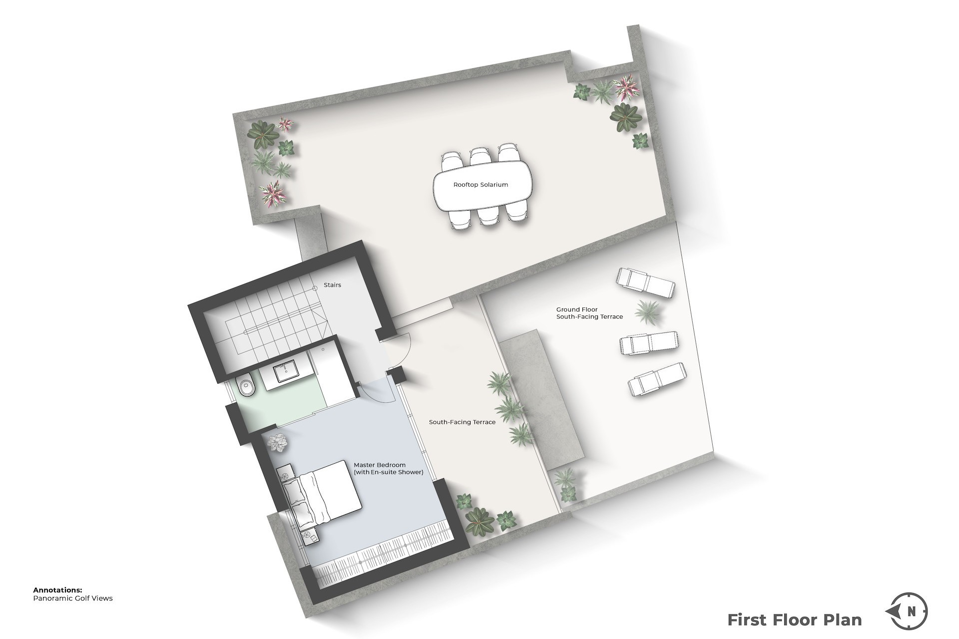 Videresalg - Frittliggende Villa - Algorfa - La Finca Golf Resort