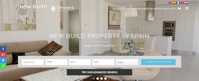 Oppdag det siste innen nybygde eiendommer i Spania på vår spesialiserte nettside 