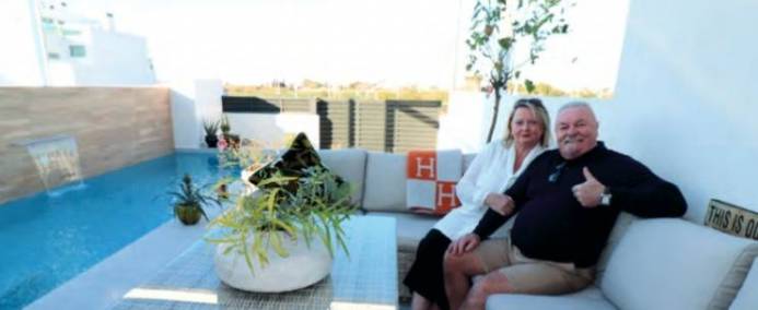 Irene og William McLaughlan koser seg med aldershjemmet de alltid hadde drømt om i Spania