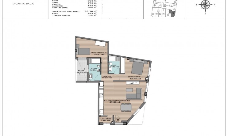 Nieuw - Appartement - Algorfa - Algorfa - Dorp