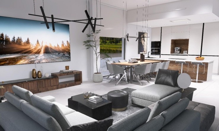 Nye - Frittliggende Villa - Aspe - Aspe - Felt