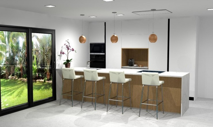 Nye - Frittliggende Villa - Aspe - Aspe - Felt