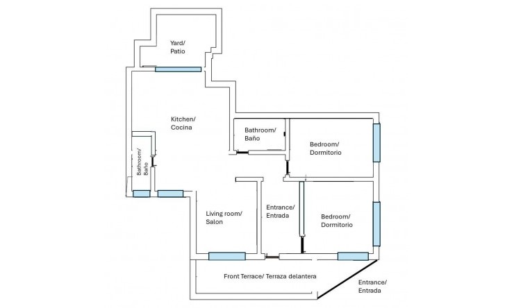 Wederverkoop - Appartement - Torrevieja - Torrevieja - Centre